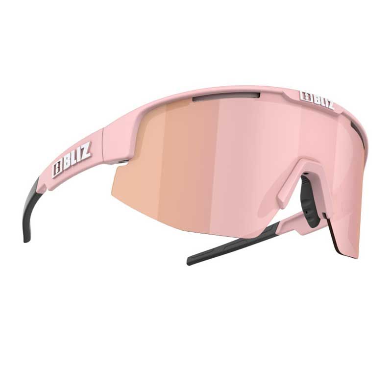 Occhiali Bliz Matrix small rosa opaco lenti multi laser rosa 2022 | BLIZ |  Cingolani