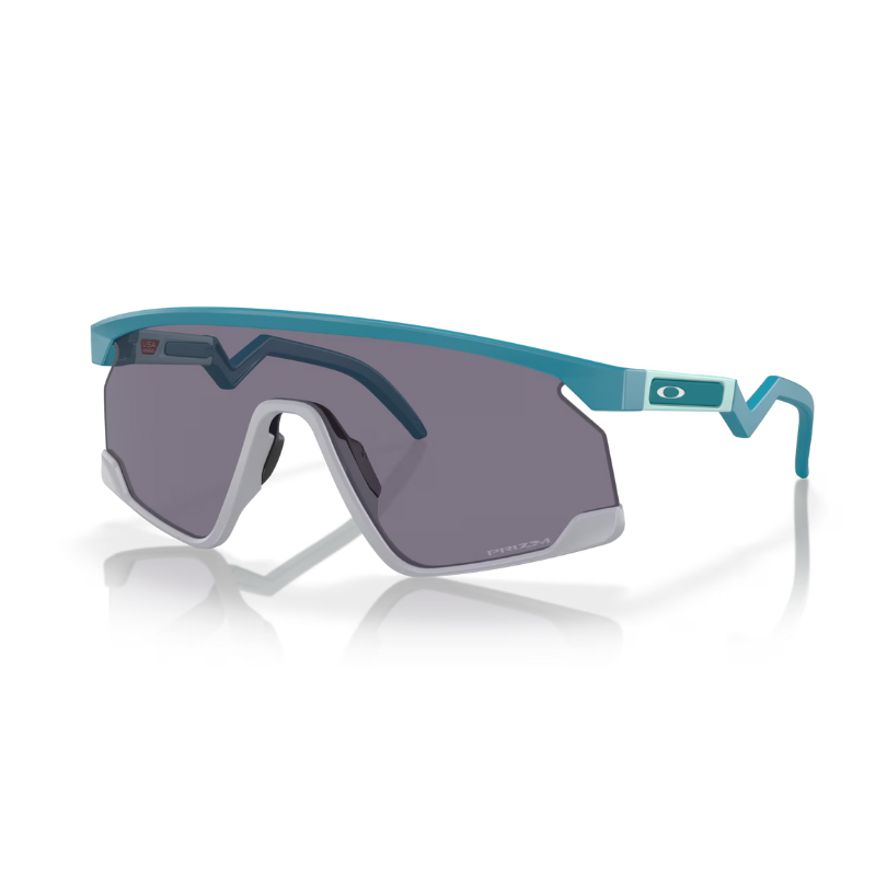 Occhiali Oakley BXTR azzurro opaco lente prizm grey 2024 | OAKLEY