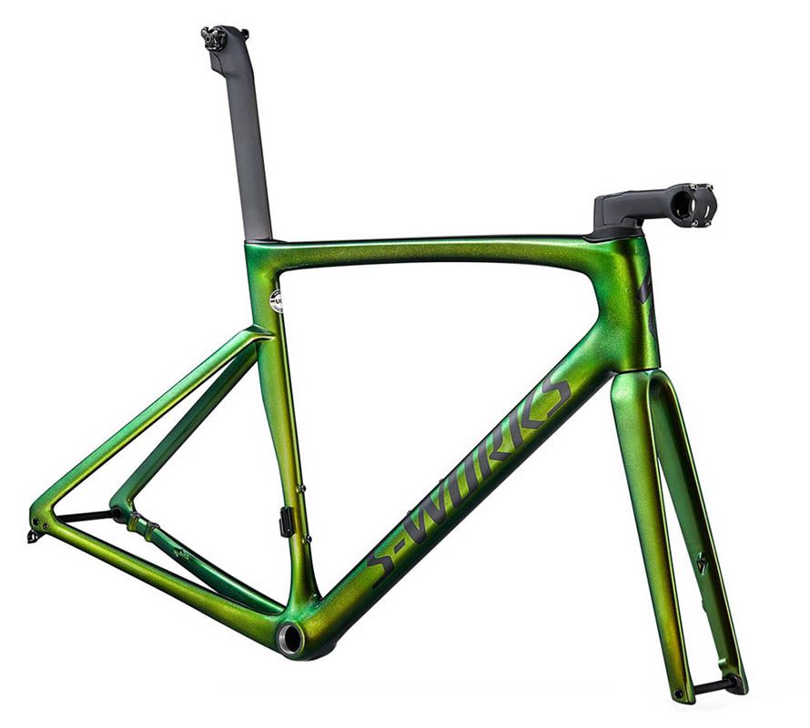 Protezione Telaio Bici Mimetica Verde/Marrone - Cover Tubo Superiore Per MTB, BMX, Fixie, Strada