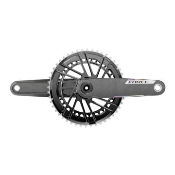 SRAM Force クランクセット 48/35T 165mm Guarnitura Sram Force axs e1 dub 48/35t 165mm 12v nero 2025