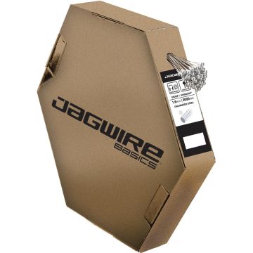Cavo Freno Jagwire Basic MTB E Strada – Zincato Shimano 2000mm Argento, Per Bici Da Corsa E Mountain Bike