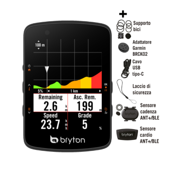 Bryton Rider Neo NE Gps cycle computer with cadence sensor