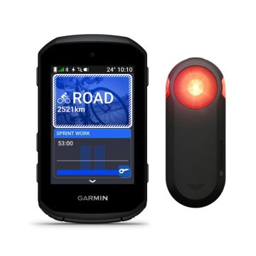 Garmin Edge 550 + Varia Rtl515 radar ble posteriore