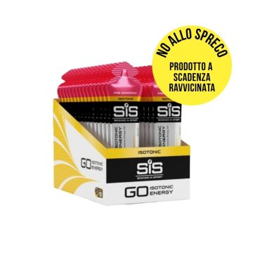Box Sis Go Energy gel isotonico gusto pompelmo rosa 60ml 30pz- SCAD 04/2026