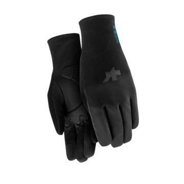 Guanti Assos P1 ultraz winter dita lunghe nero Autunno/Inverno