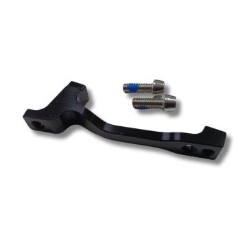 Adattatore Freno DiscoBrakes Da Post Mount A Flat Mount Per Rotore 160mm - Nero - Foto 3
