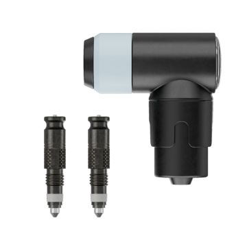 VALVOLA PNEUMATICI ARIA ottone 45 gradi adattatore estensione stelo