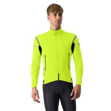 Giacca Castelli Perfetto RoS 2  giallo fluo/argento reflex