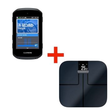 Kit Garmin Edge 550 + Bilancia Index smart S2 nero