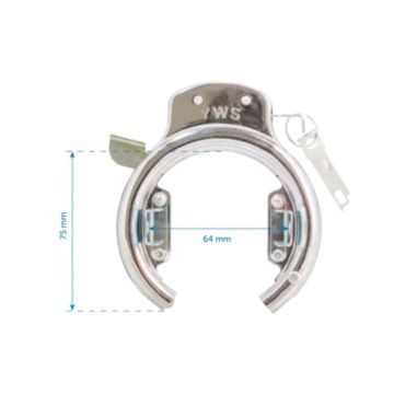 VOANZO Cavo Lucchetto Per Bici Da 2 Pezzi, Combinazione Ripristinabile A 4 Cifre Lucchetto Con Password