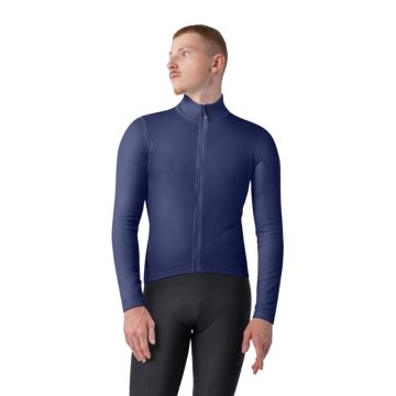 Maglia manica lunga Castelli Competizione Thermal LS belgian blu