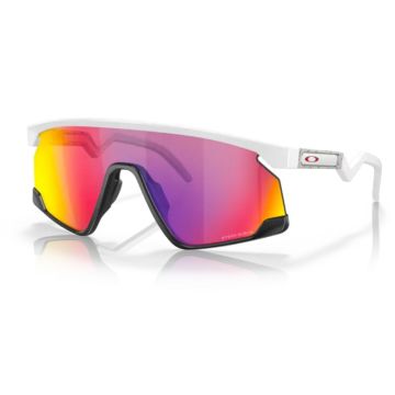 Occhiali Oakley Bxtr bianco opaco lente prizm road