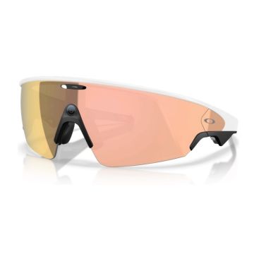 Occhiali Oakley Meta Vanguard bianco lente prizm oro rosa
