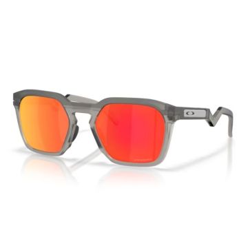Occhiali Oakley Hstn sq grigio smoke opaco lenti prizm ruby