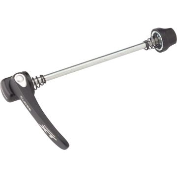 Spiedini Sgancio Rapido Per Bici, Anteriore 150mm, Posteriore 170mm, Acciaio Nero Argento