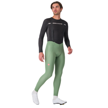 Salopette lunga Castelli Espresso verde pepper