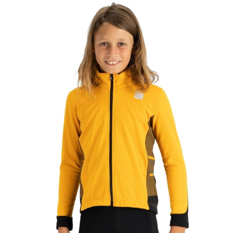 Sportful Giacca Sportful Team jr bambino oro scuro S