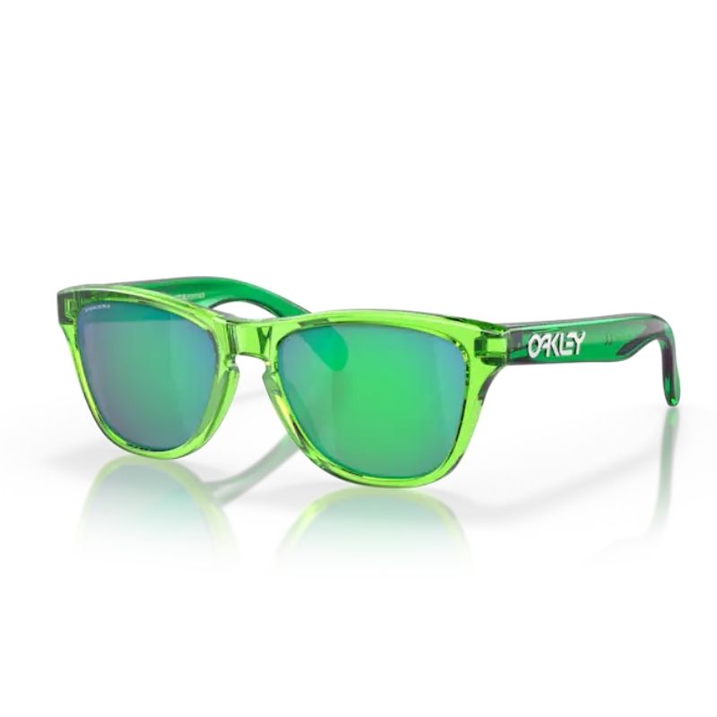 Oakley Occhiali Oakley Frogskins bambino xxs verde fluo lenti prizm jade