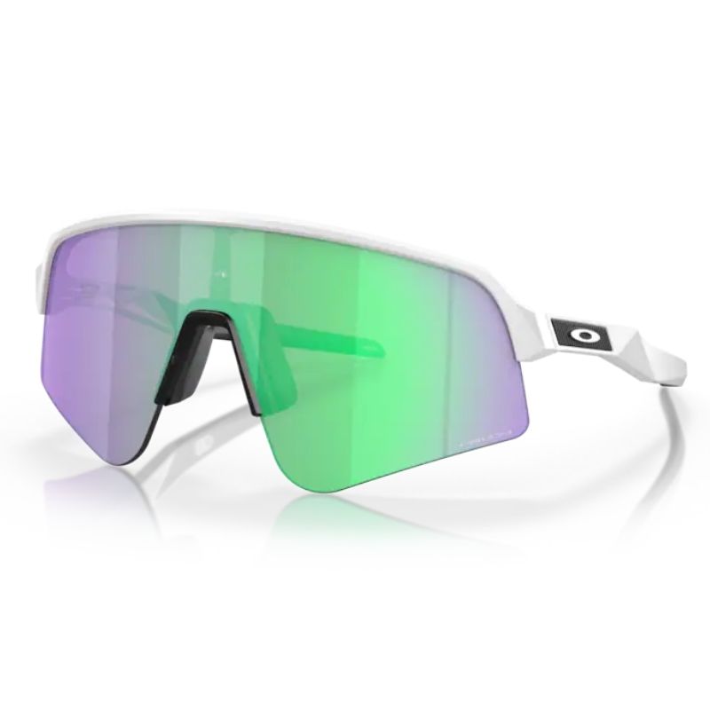 Oakley Occhiali Oakley Sutro Lite Sweep bianco opaco lenti prizm road jade