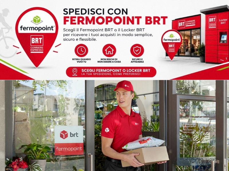 Punti di ritiro e Locker BRT