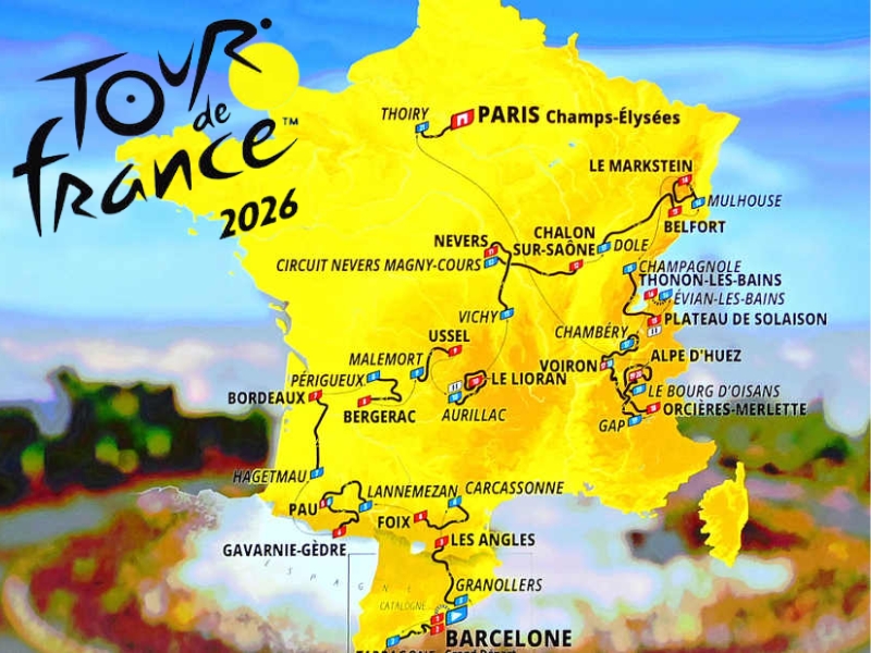 Tour de France 2026: tappe, favoriti, dove vederlo in TV e streaming e tutte le novità della Grande Boucle