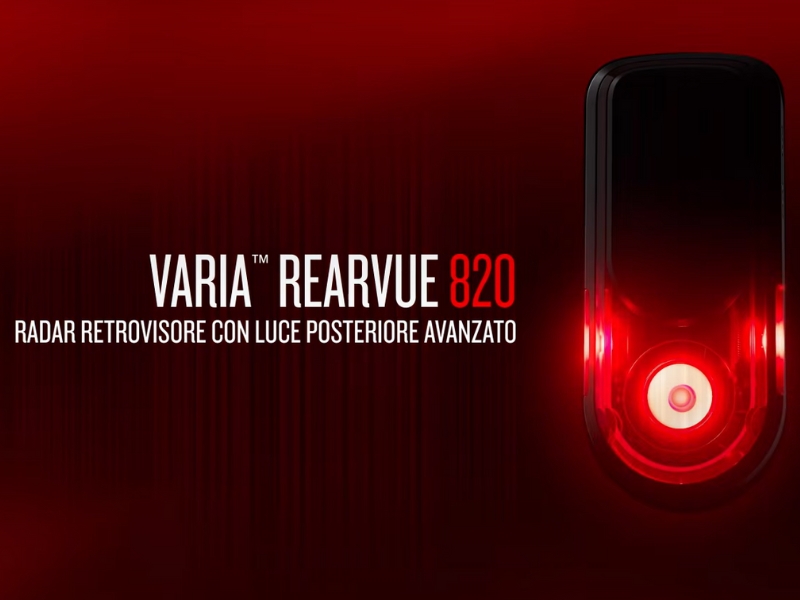 NUOVO GARMIN VARIA REARVUE 820: IL NUOVO STANDARD PER LA SICUREZZA IN BICI
