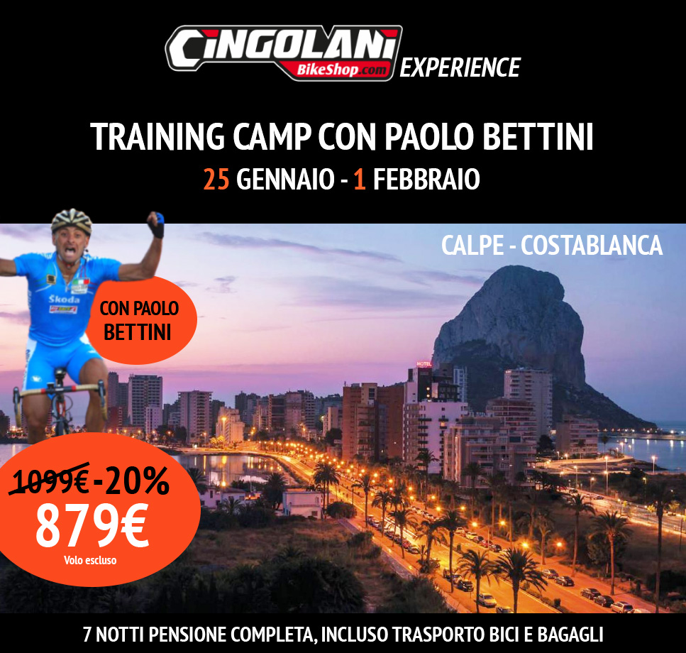 Training Camp con Paolo Bettini - Calpe Costablanca