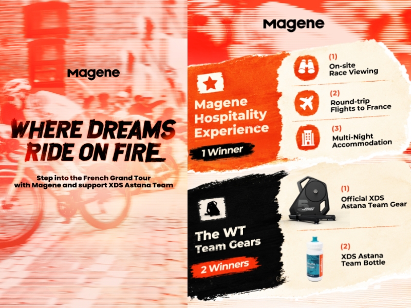 Magene “Where Dreams Ride on Fire”: come funziona l’iniziativa