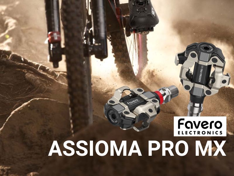 Assioma Pro MX, I nuovi pedali MTB di Favero