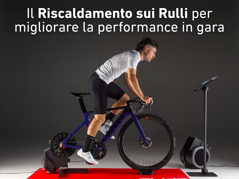 Riscaldamento sui rulli: protocollo efficace per migliorare la performance in gara