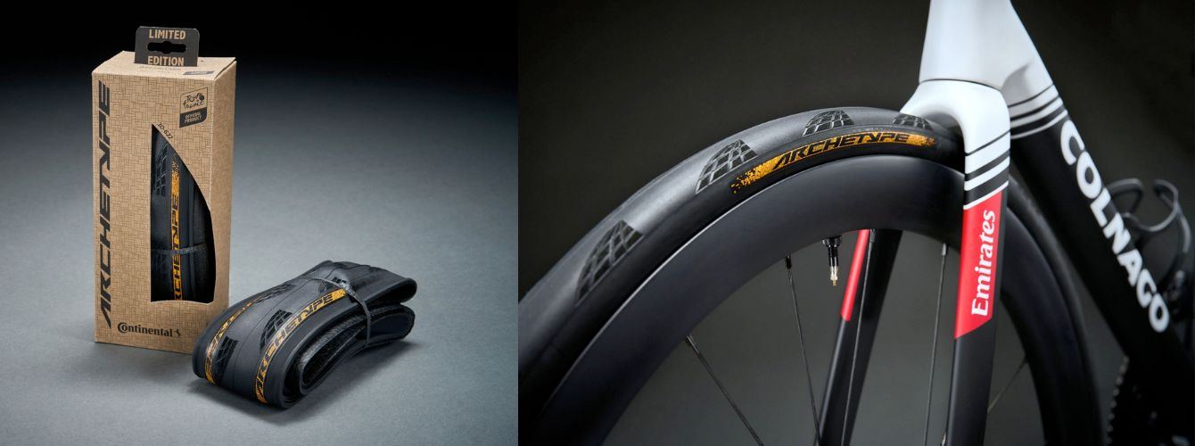 Pneu Continental Archetype TDF Limited Edition – 700x30, Noir, Neuf Sous Emballage (Réf 0102102)